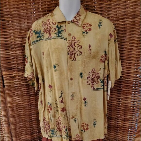 Vtg. NWT Jams World Aloha Shirt Short Set L - Picture 2 of 11